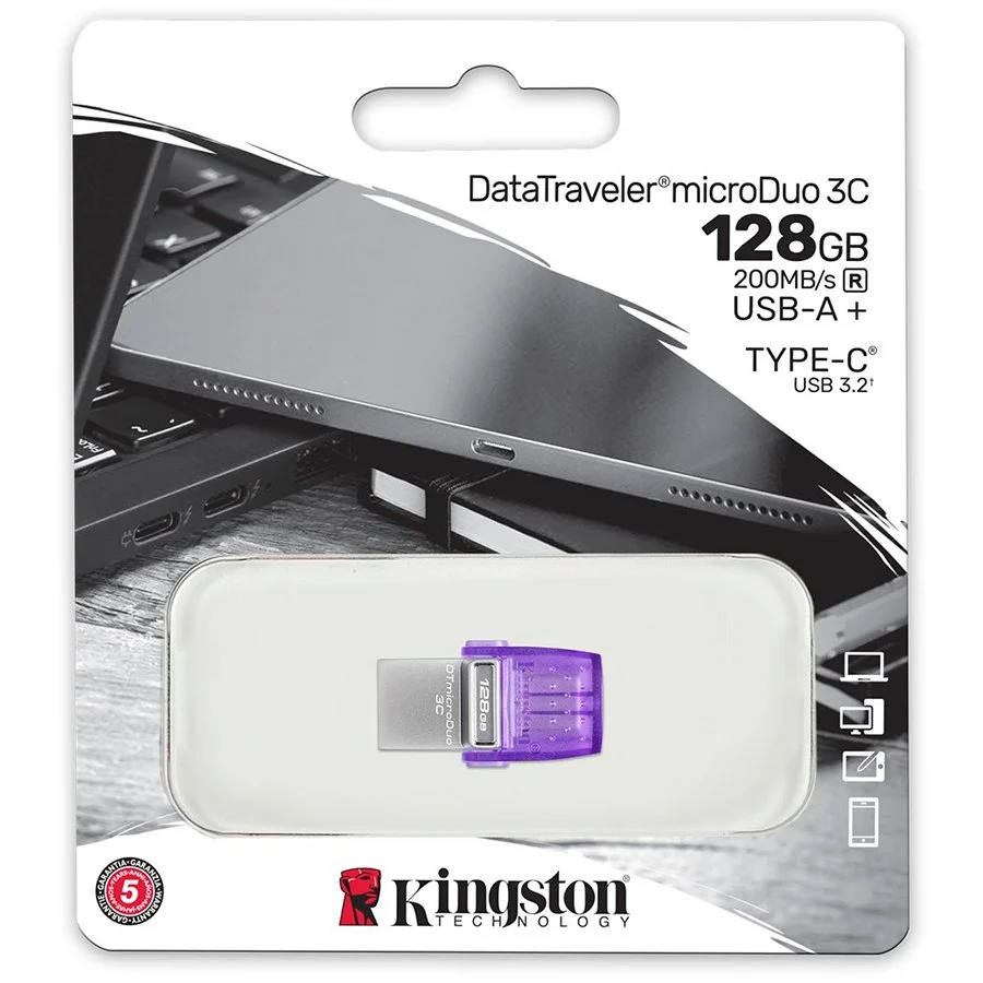 Kingston DataTraveler microDuo 3C 128GB