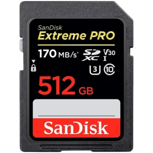 SanDisk Extreme 512GB SDXC Memory Card