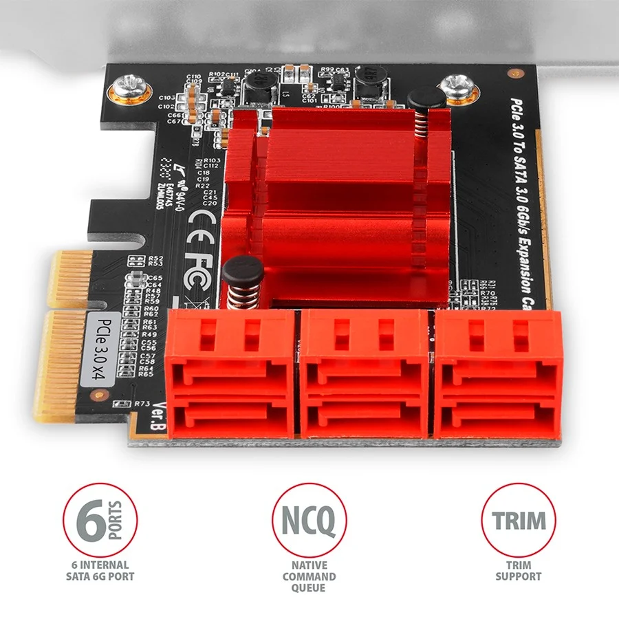 Axagon PCES-SA6 SATA III PCI-Express kontroller