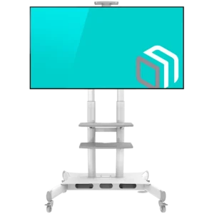 Onkron Mobile TV Stand 50-83" valge