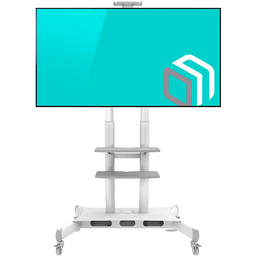 Onkron Mobile TV Stand 50-83" valge