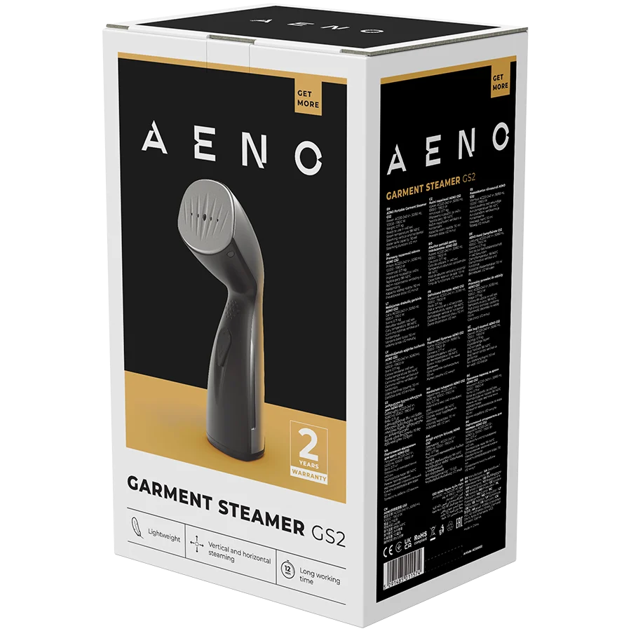 AENO Hand Garment Steamer GS2 käsiauru steamer