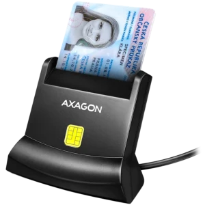 AXAGON CRE-SM4N Universal desktop USB contact Smart/ID card reader