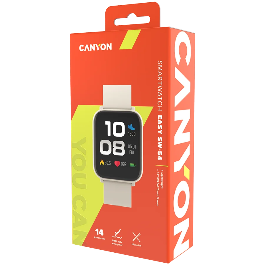 Canyon Smart Watch Easy SW-54 Beige