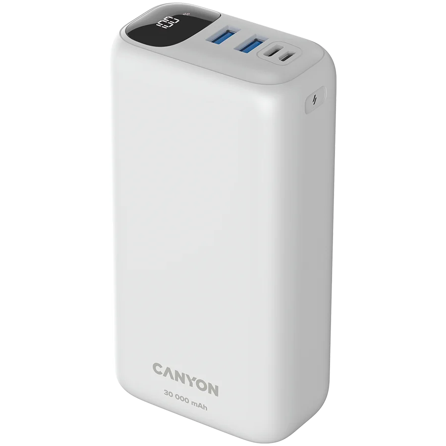 CANYON PB-301 30000mAh akupank valge