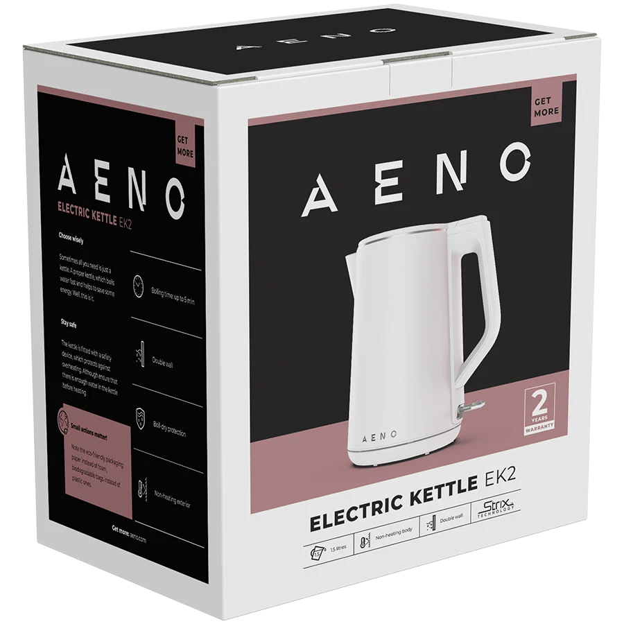 AENO Electric Kettle EK2 1.5L veekeetja
