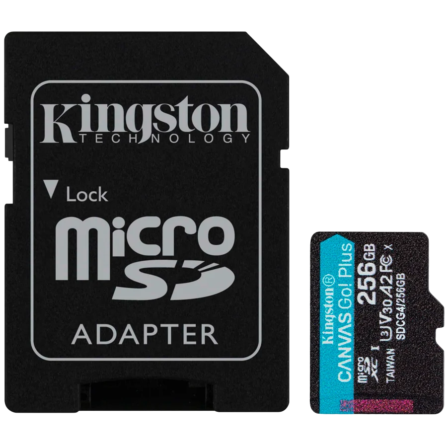 Kingston Canvas Go Plus Gen4 256GB microSDXC