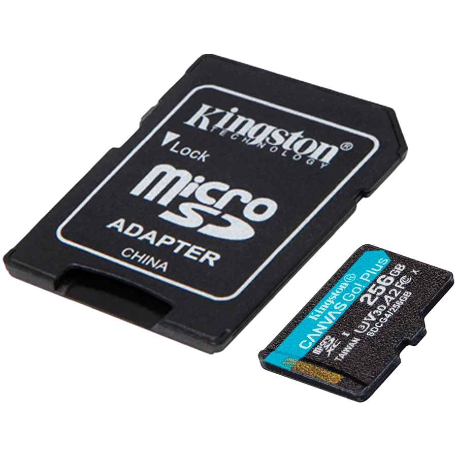 Kingston Canvas Go Plus Gen4 256GB microSDXC