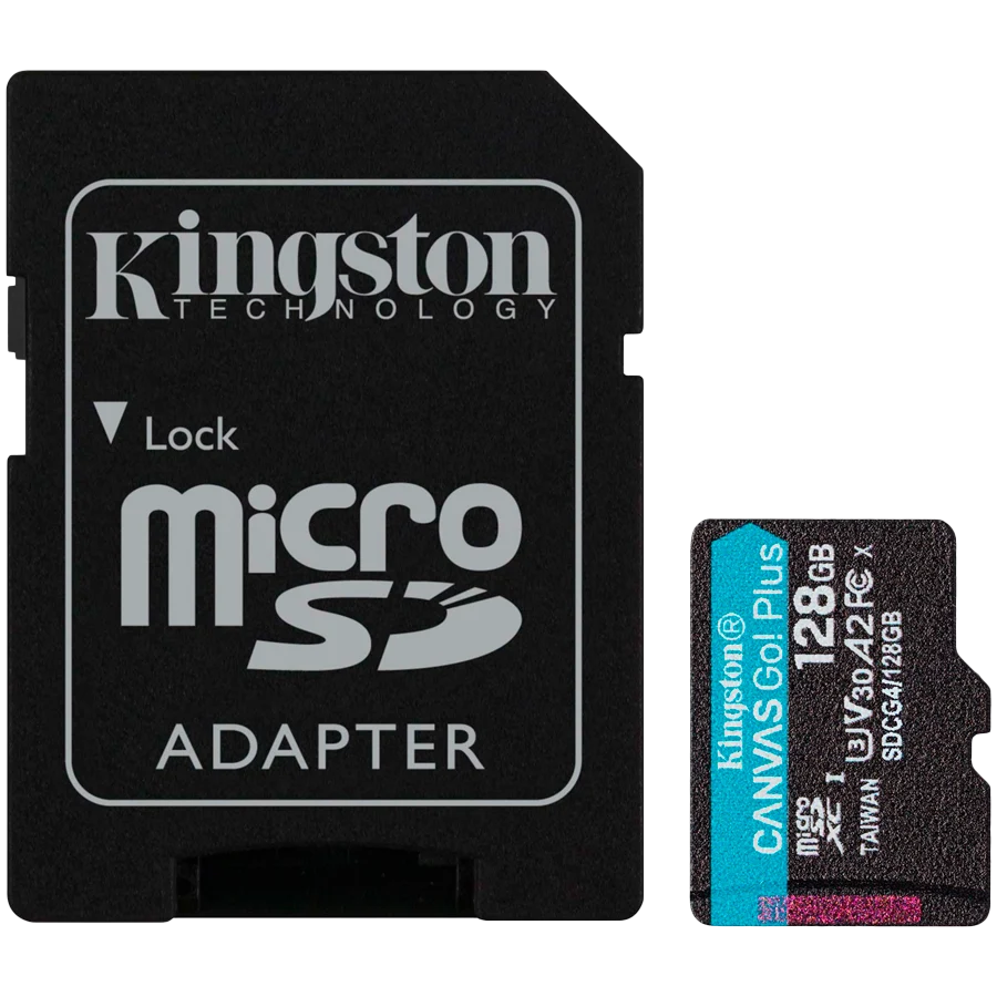 Kingston Canvas Go Plus Gen4 128GB microSDXC