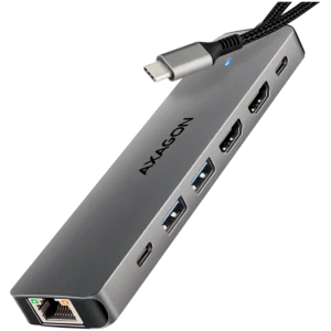 AXAGON HMC-7HX2 USB-C hub