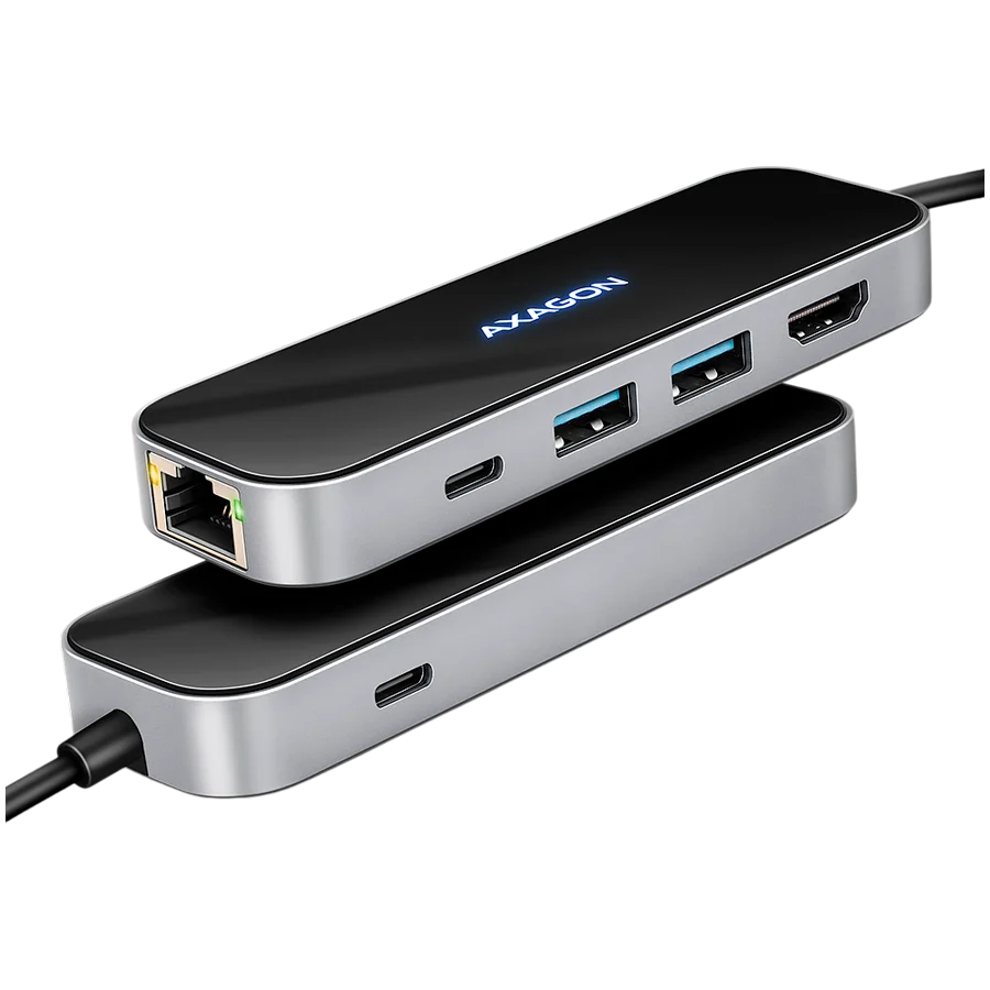 Axagon HMC-6GLN USB-C hub