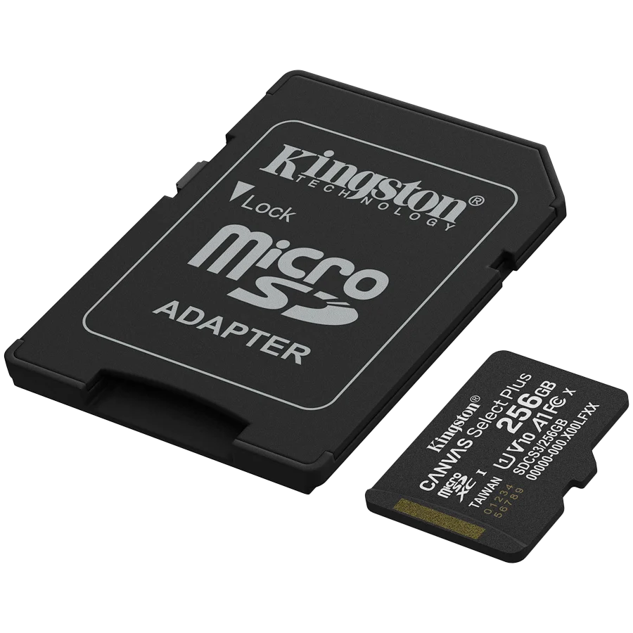 Kingston Canvas Select Plus Gen3 256GB microSDXC