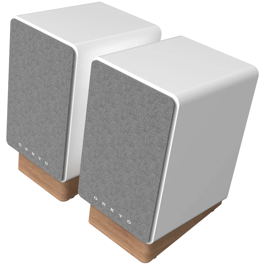 Onkyo Creator Series GX-30ARC aktiivkõlarid, valged