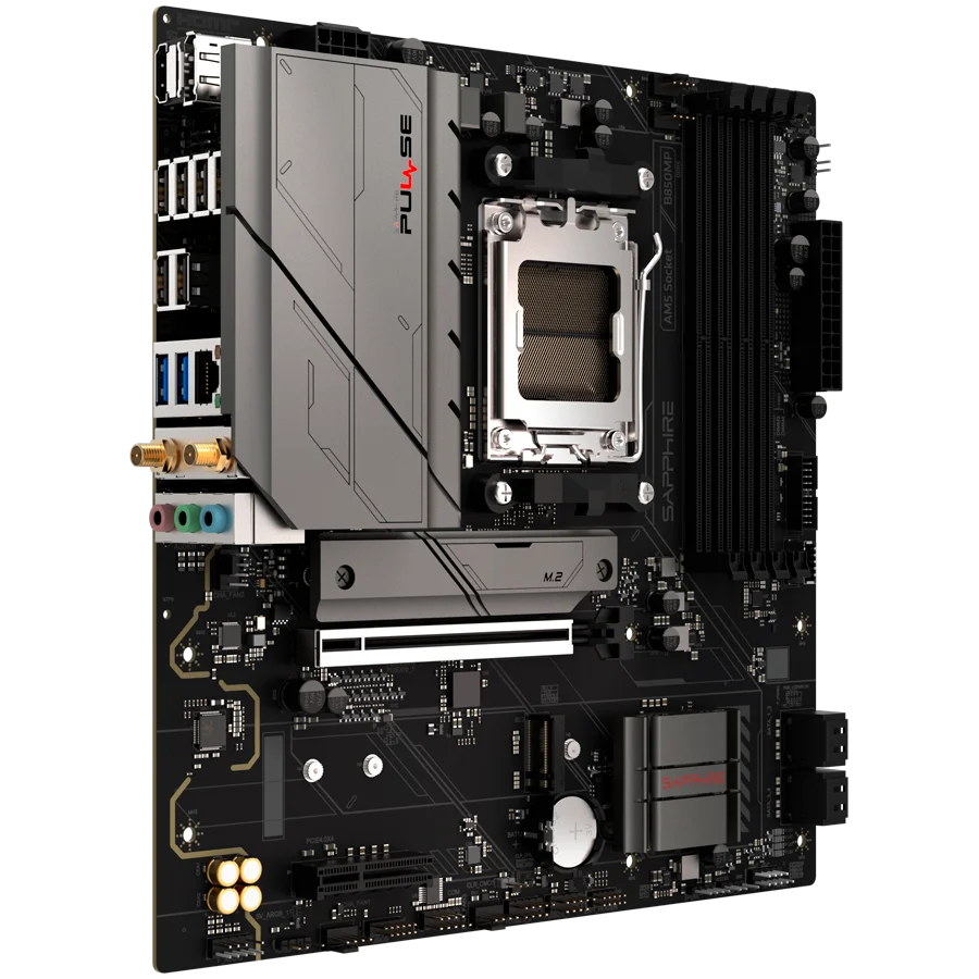 SAPPHIRE B850M AM5 PULSE Micro-ATX emaplaat