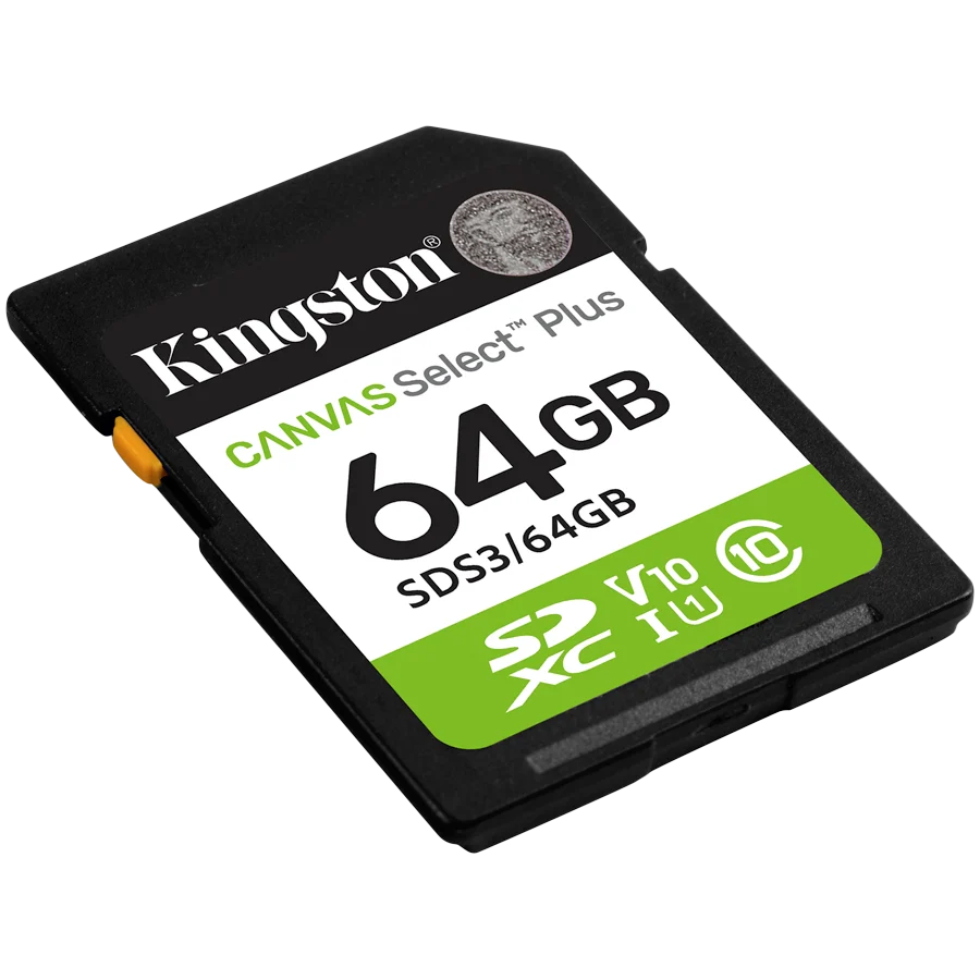 Kingston Canvas Select Plus Gen3 64GB SDXC
