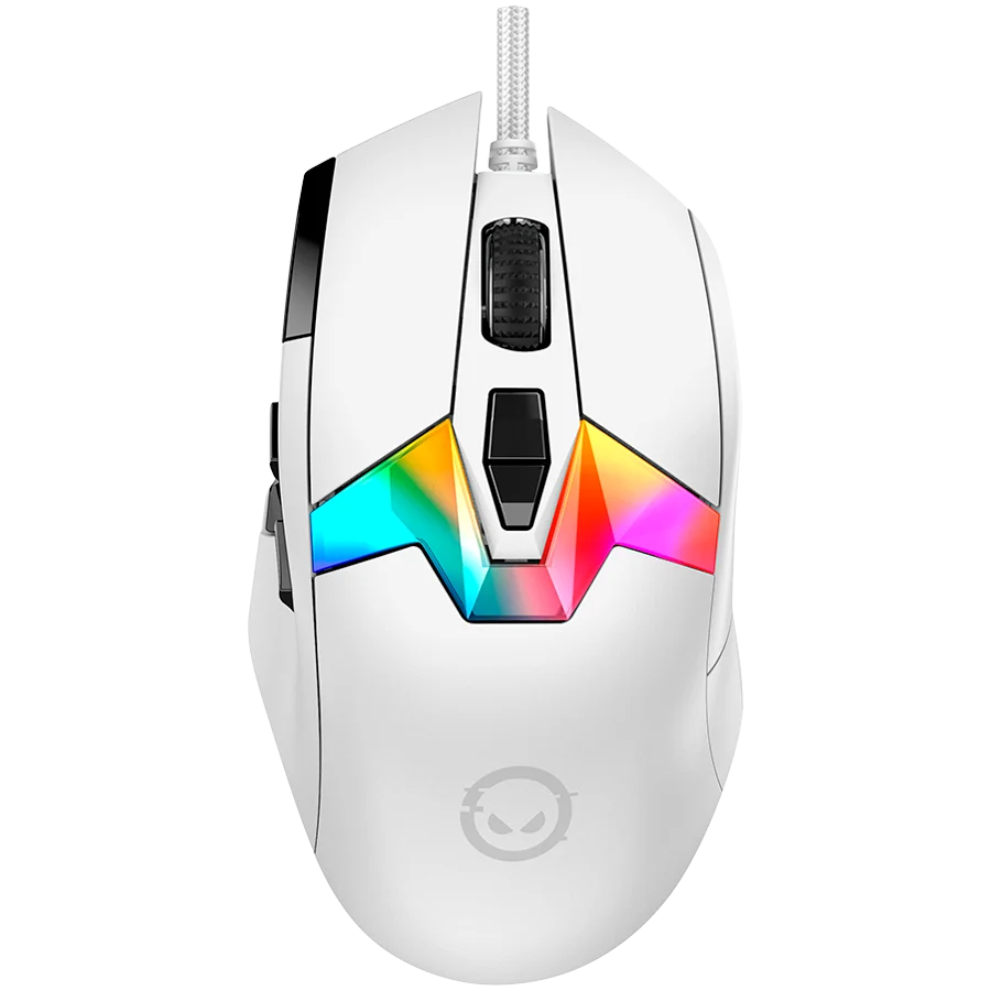 LORGAR MSP80 8000 Hz Gaming Mouse Pro valge