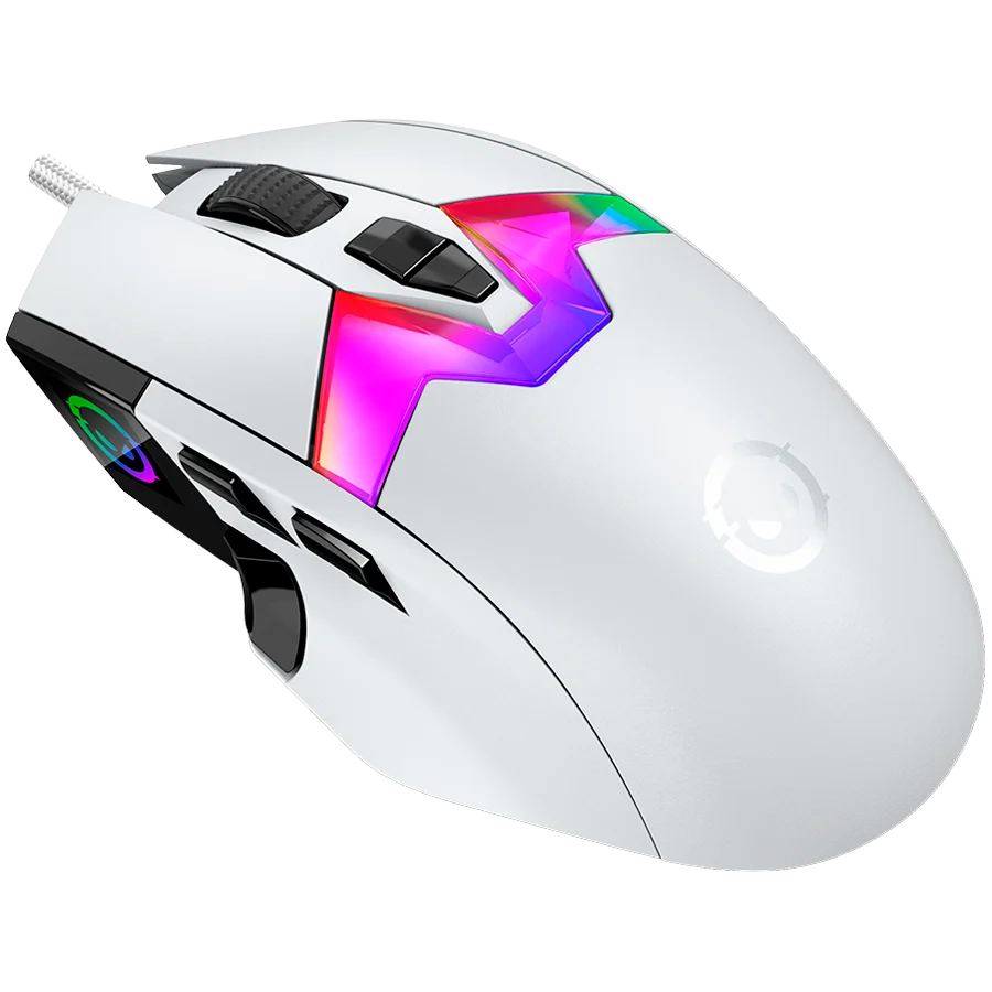 LORGAR MSP80 8000 Hz Gaming Mouse Pro valge