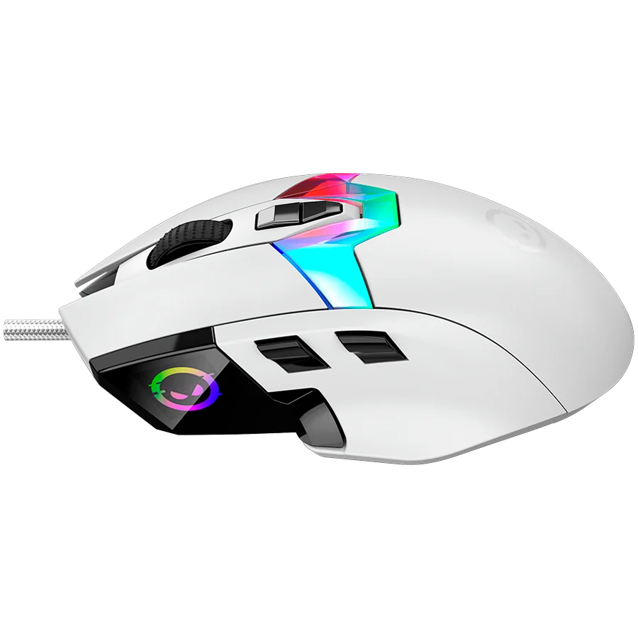 LORGAR MSP80 8000 Hz Gaming Mouse Pro valge