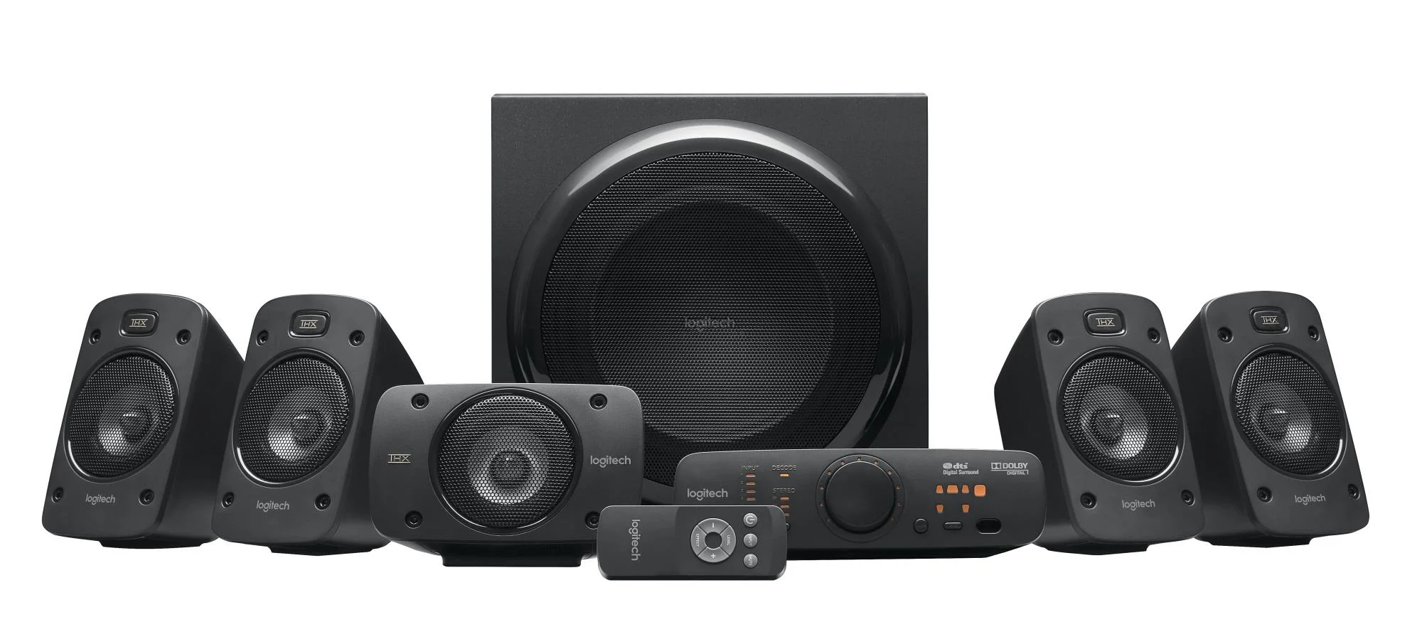 Logitech Z906 5.1 kõlaritest