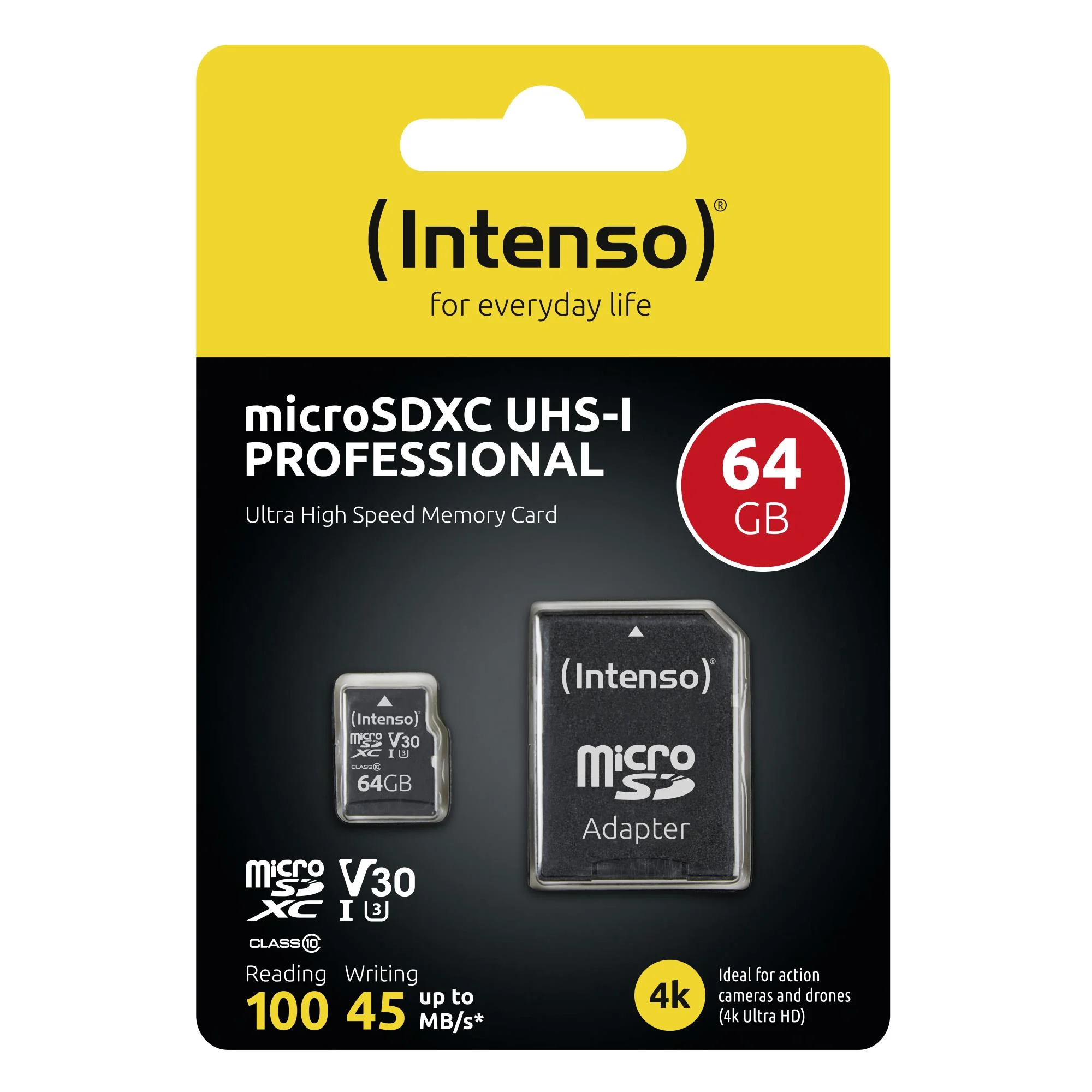 Intenso MicroSDXC 64GB Class 10