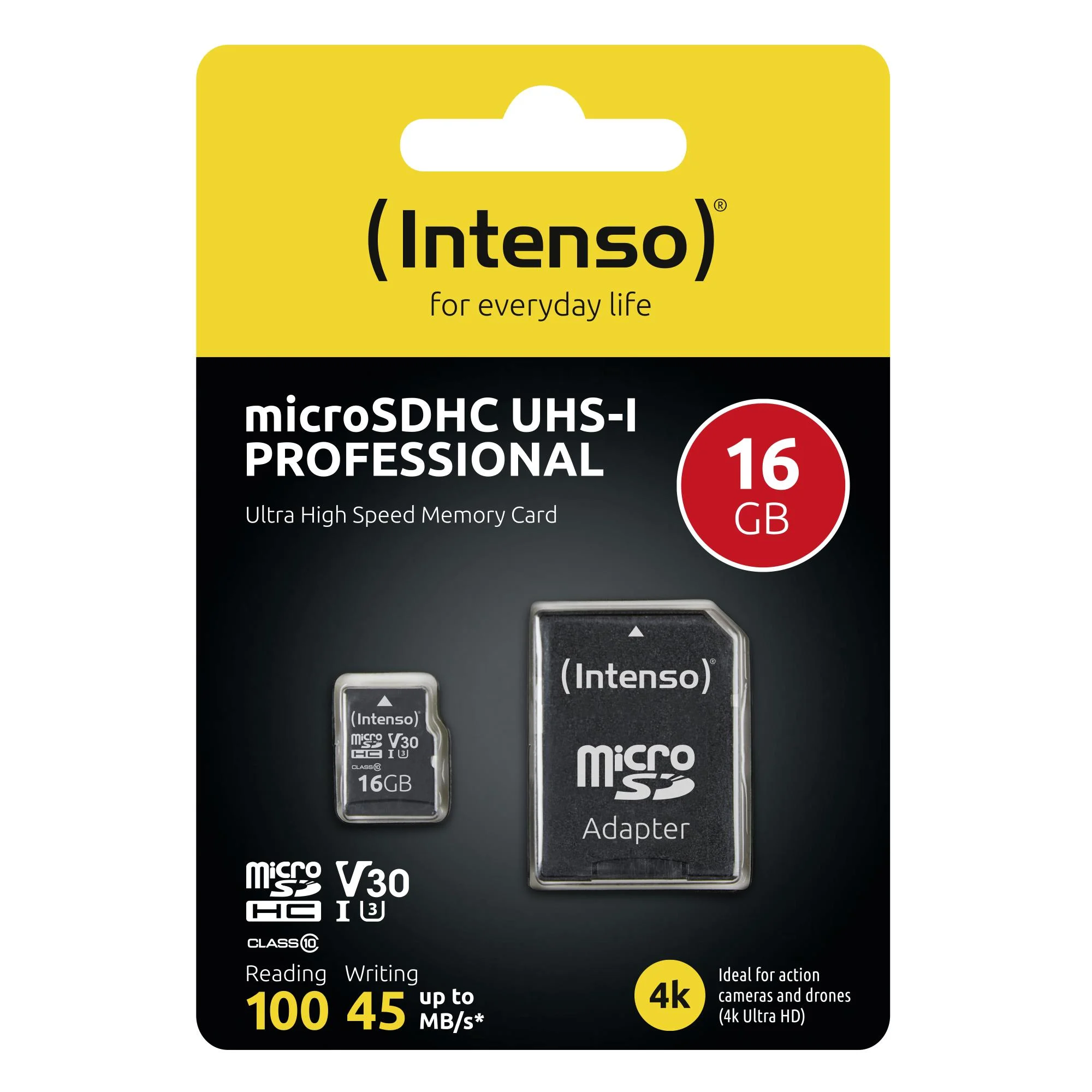 Intenso MicroSDHC 16GB Class 10