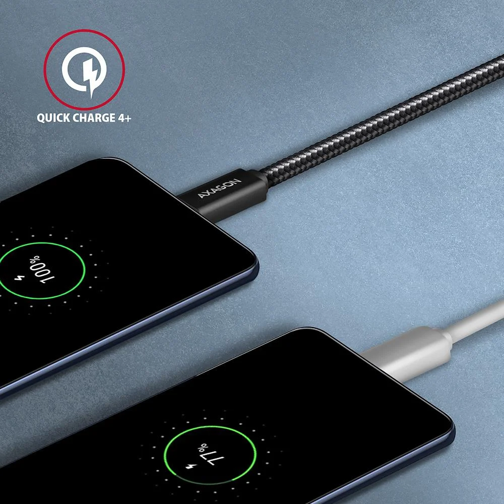 Axagon USB-A → USB-C kaabel 1m