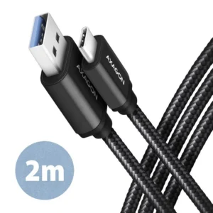 Axagon USB-C → USB-A kaabel 2m