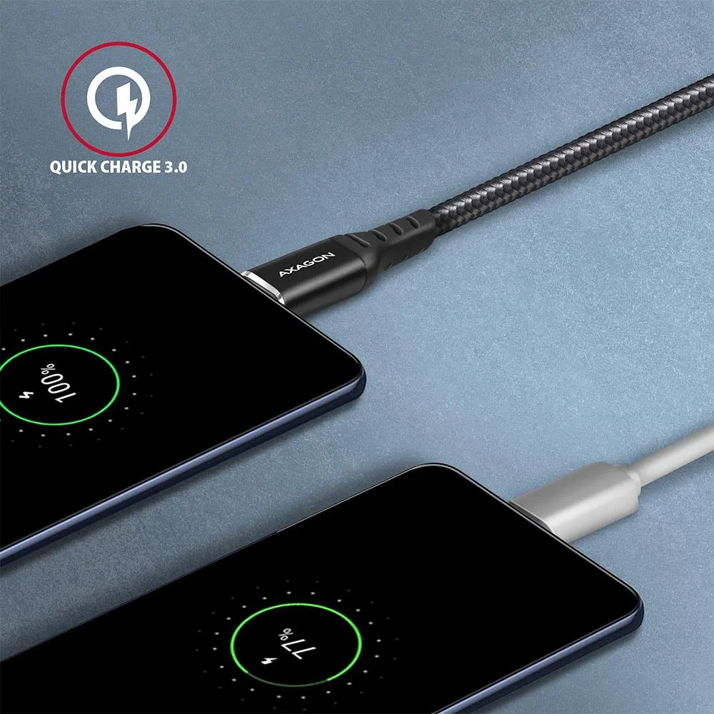 Axagon USB-A → USB-C kaabel 1m