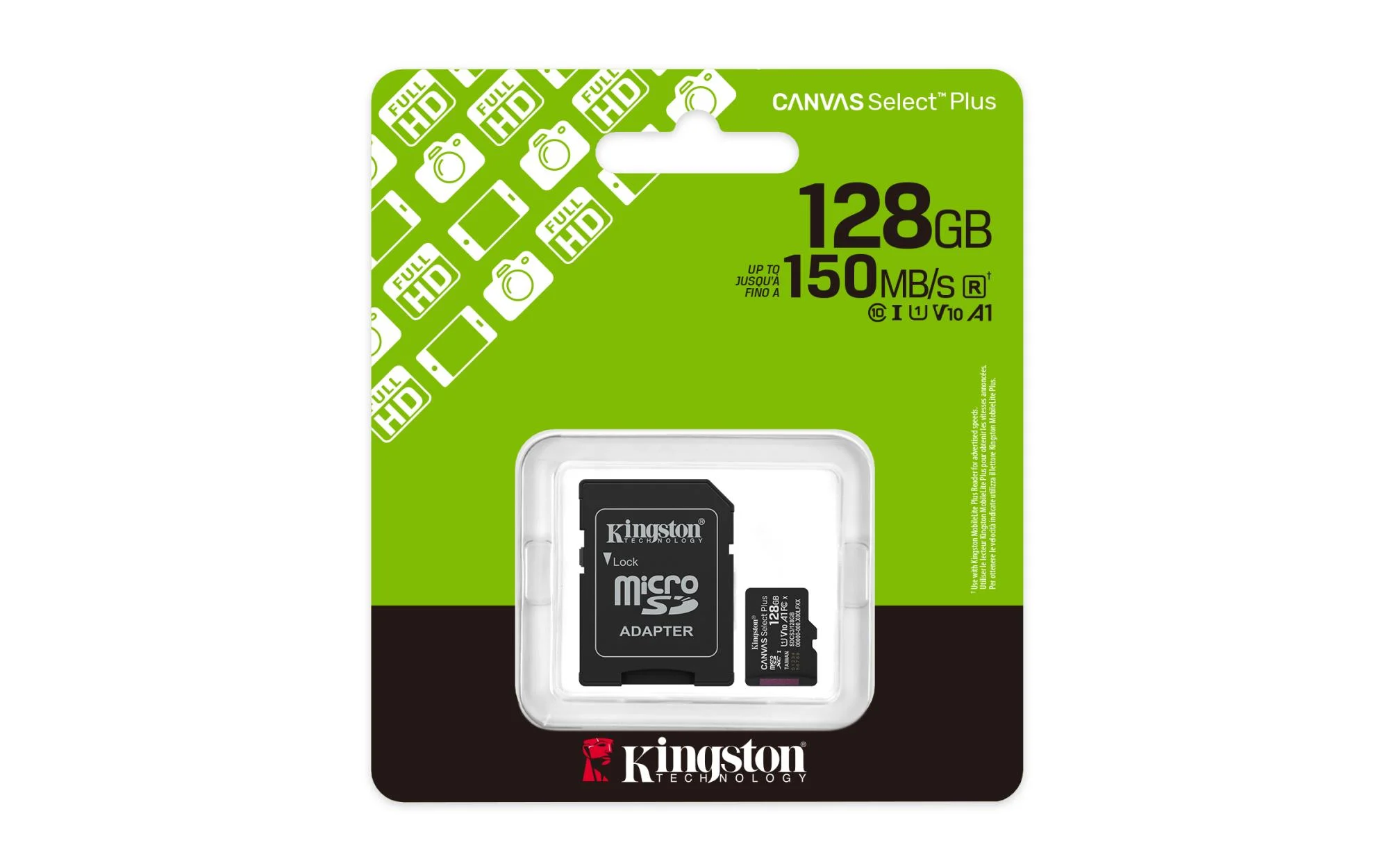 Kingston Canvas Select Plus Gen3 128GB microSDXC